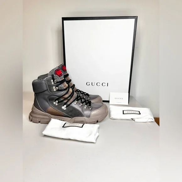 Gucci Flashtrek Sega High Top Men’sBoots Size 10